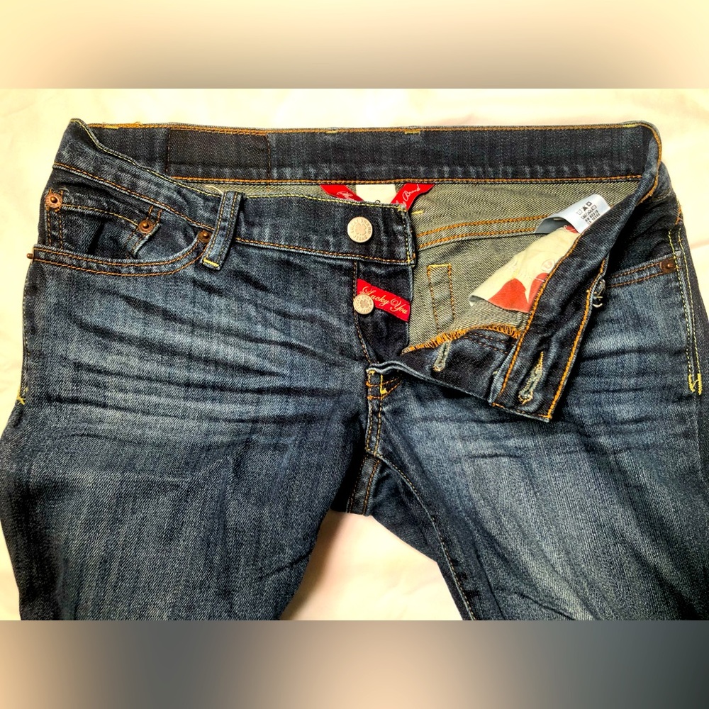 Lucky Brand Jeans Women Short Inseam Size 2 / Lucky 26 Dark Wash